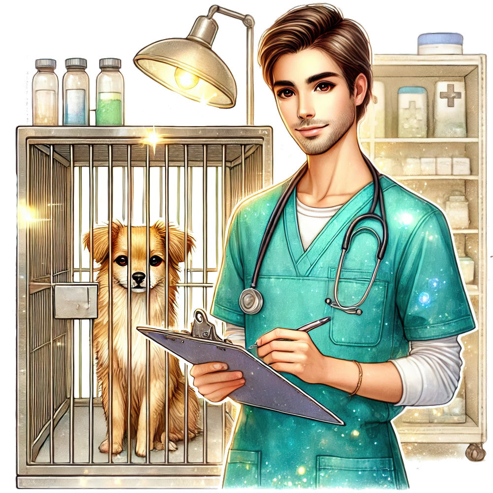 Veterinary Clinic Fabric Panel 27