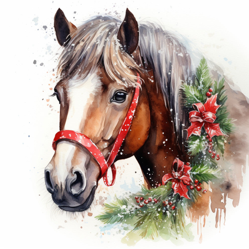 A Country Christmas Fabric Panel 23