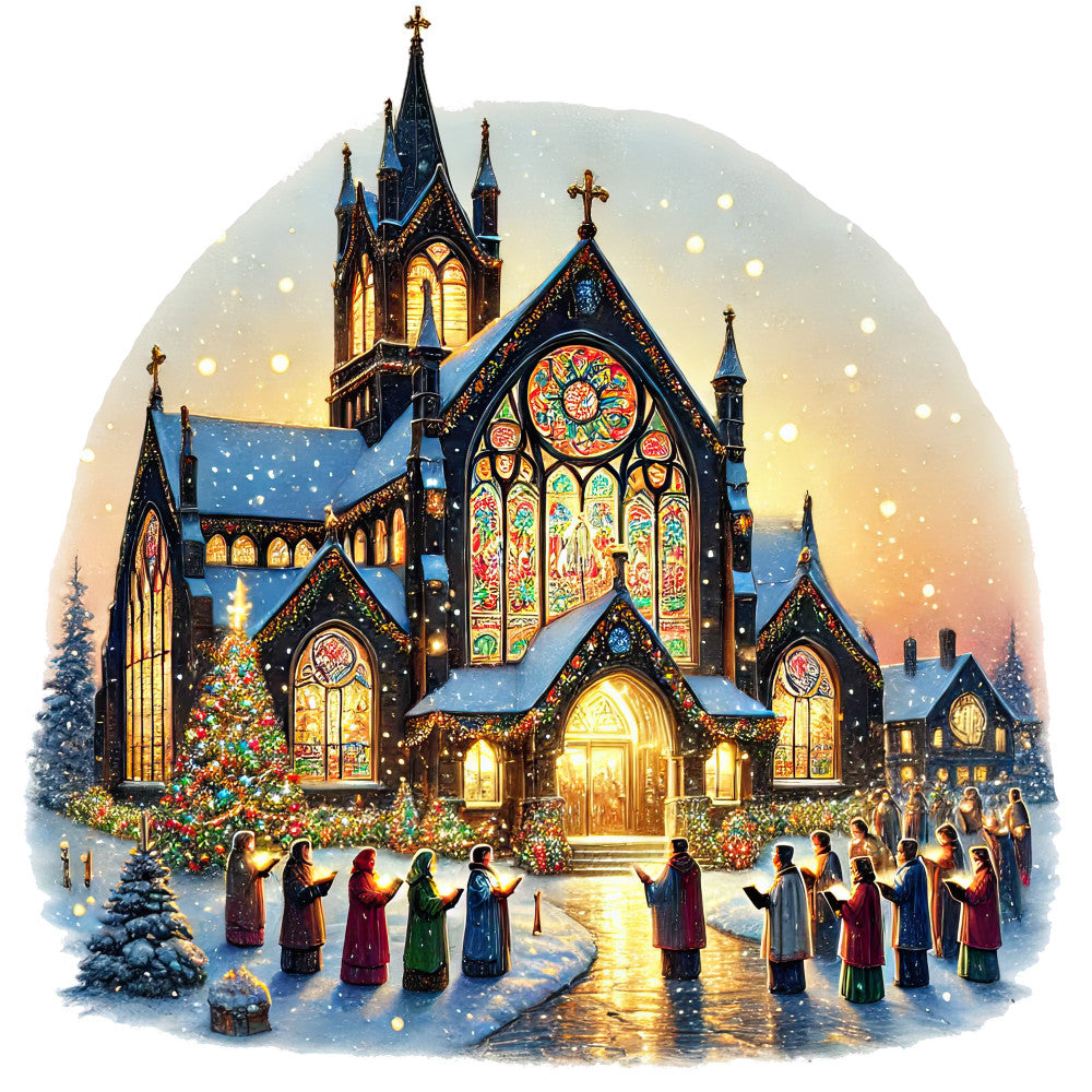 Christian Churches Fabric Panel 12