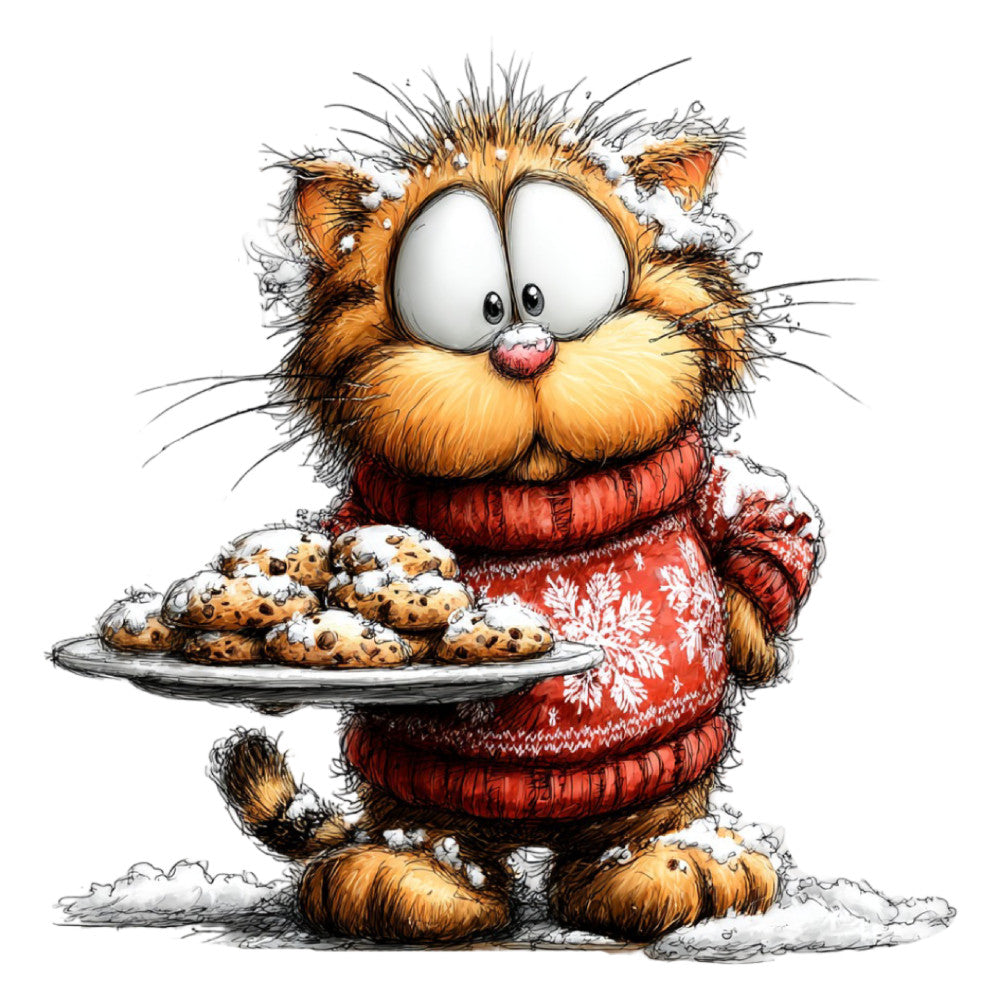 1st Whimsical Christmas Fabric Panel 36