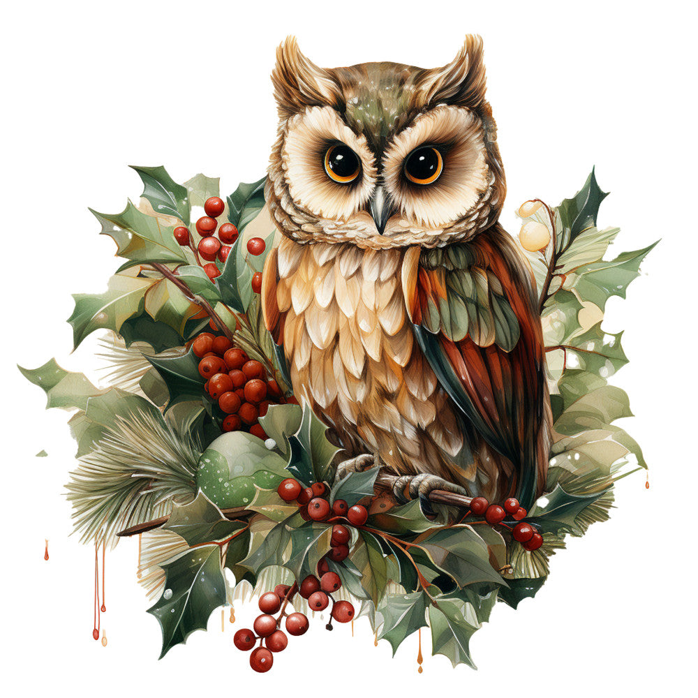 Elegant Christmas Fabric Panel 45