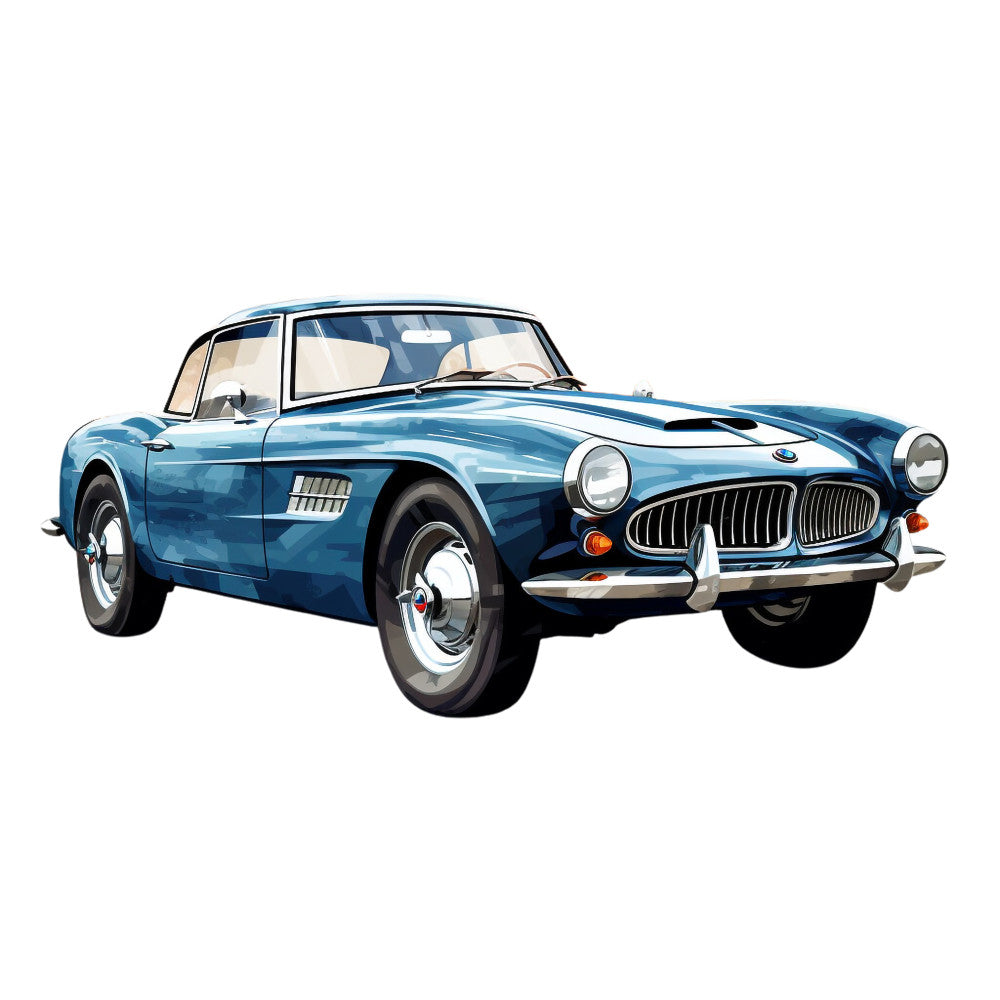 Vintage Cars Fabric Panel 23