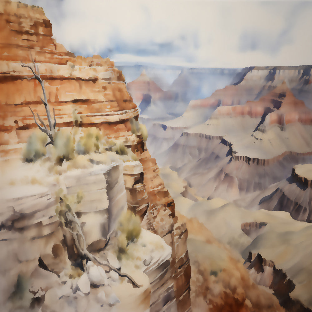 Grand Canyon Landscape Fabric Panel 14