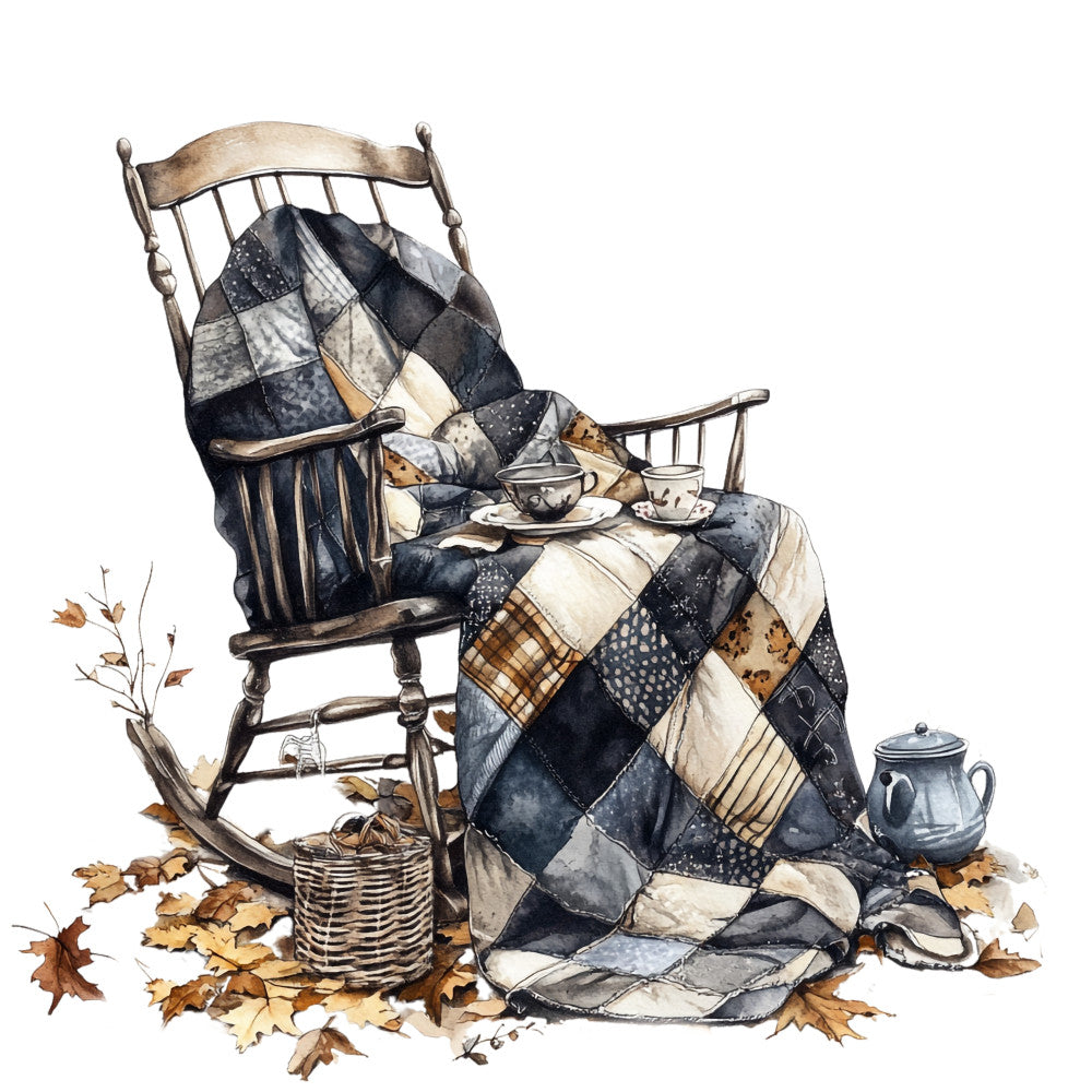 Gothic Cottage Fabric Panel 21