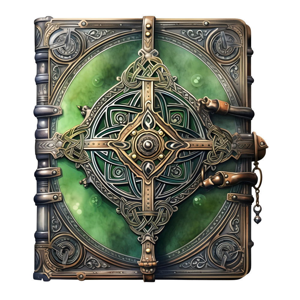 Celtic Symbols Fabric Panel 17