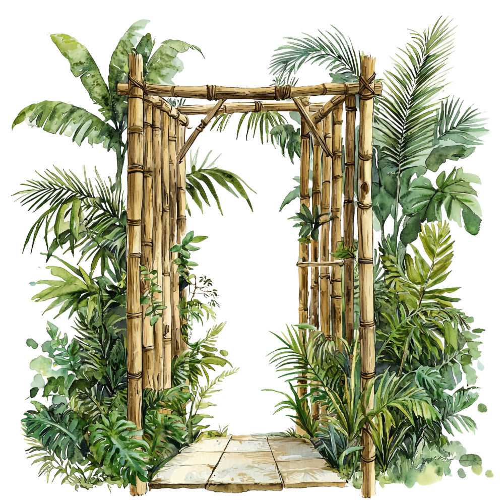 Thailand Resort Fabric Panel 17