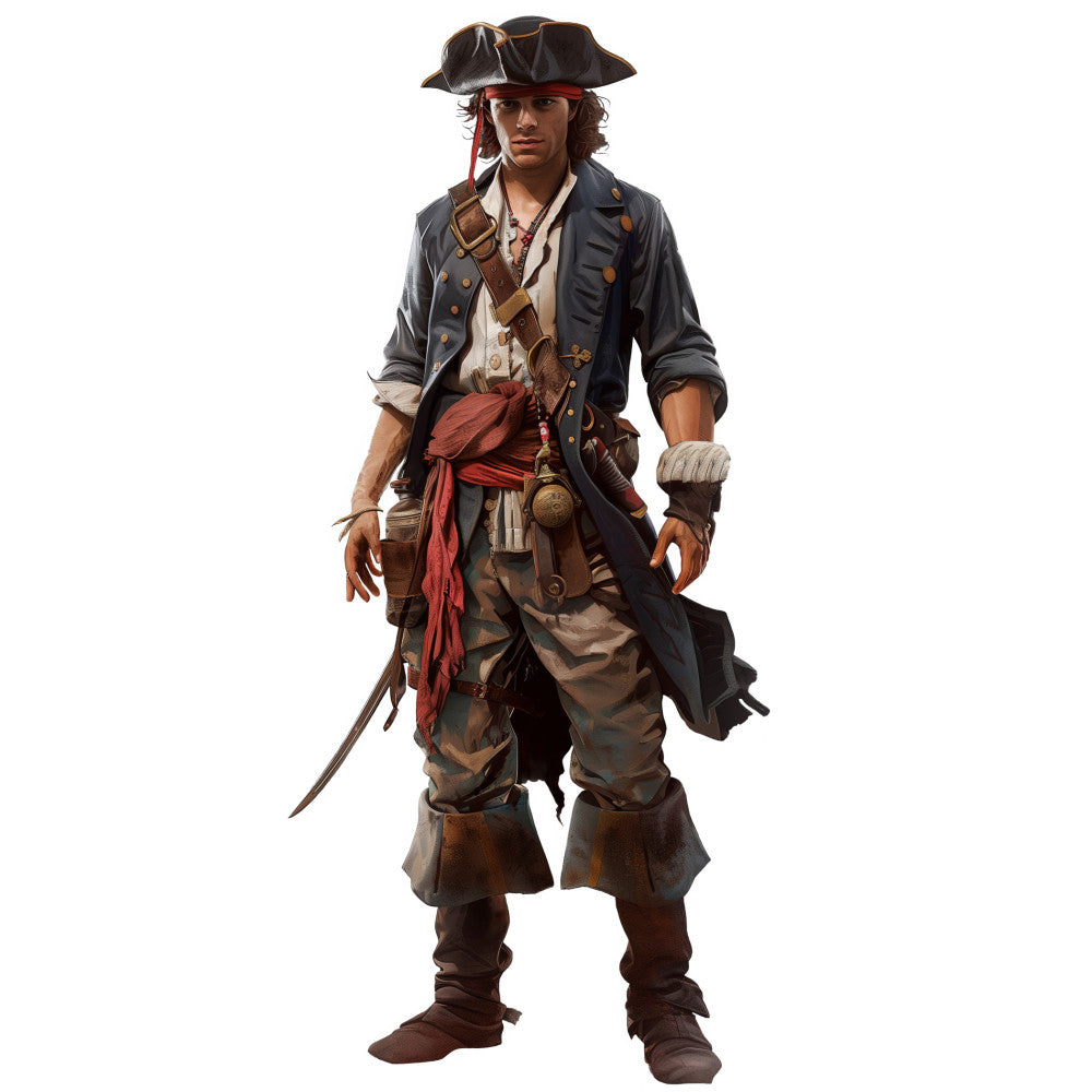 Pirate Jolly Fabric Panel 11