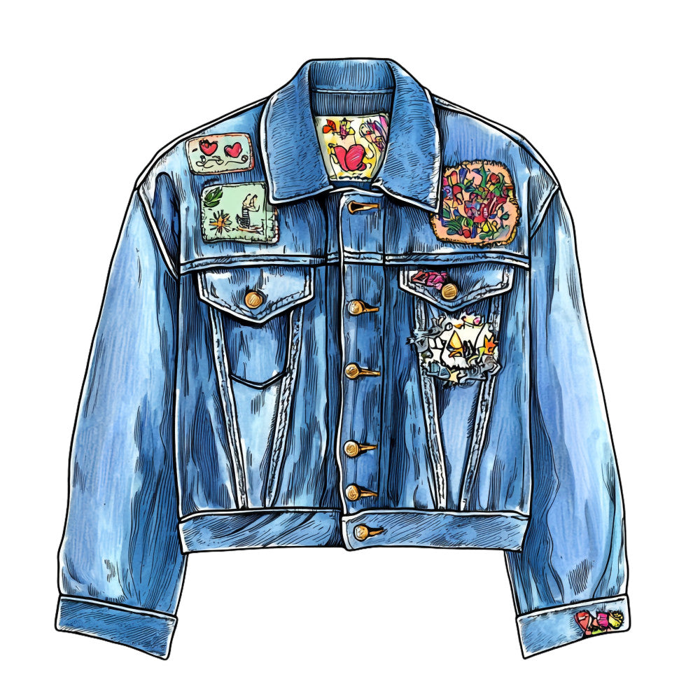 90s Aesthetic Fabric Panel 10