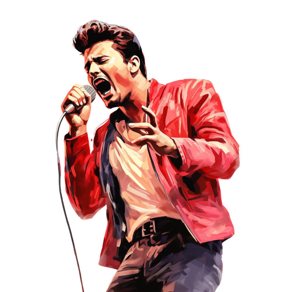 Red Rock and Roll Fabric Panel 27