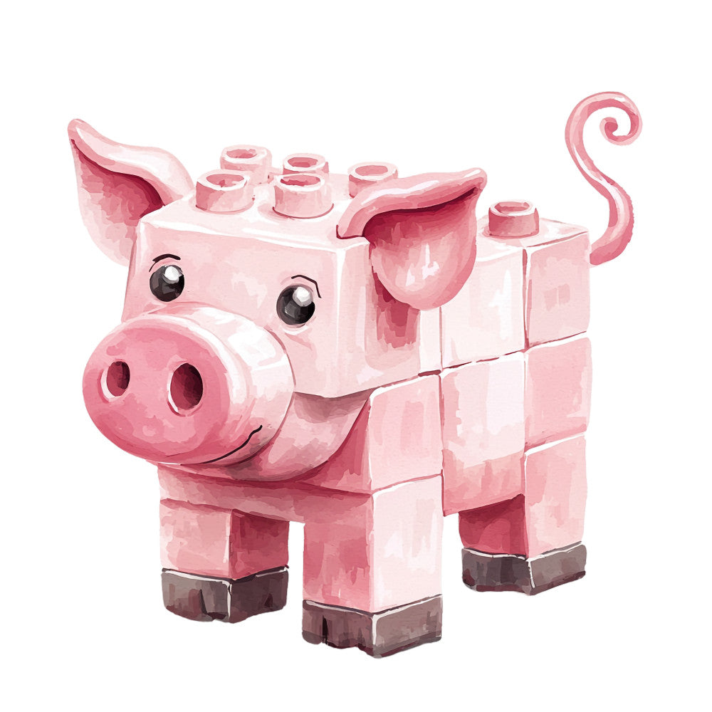 Building Blocks Fabric Panel 10