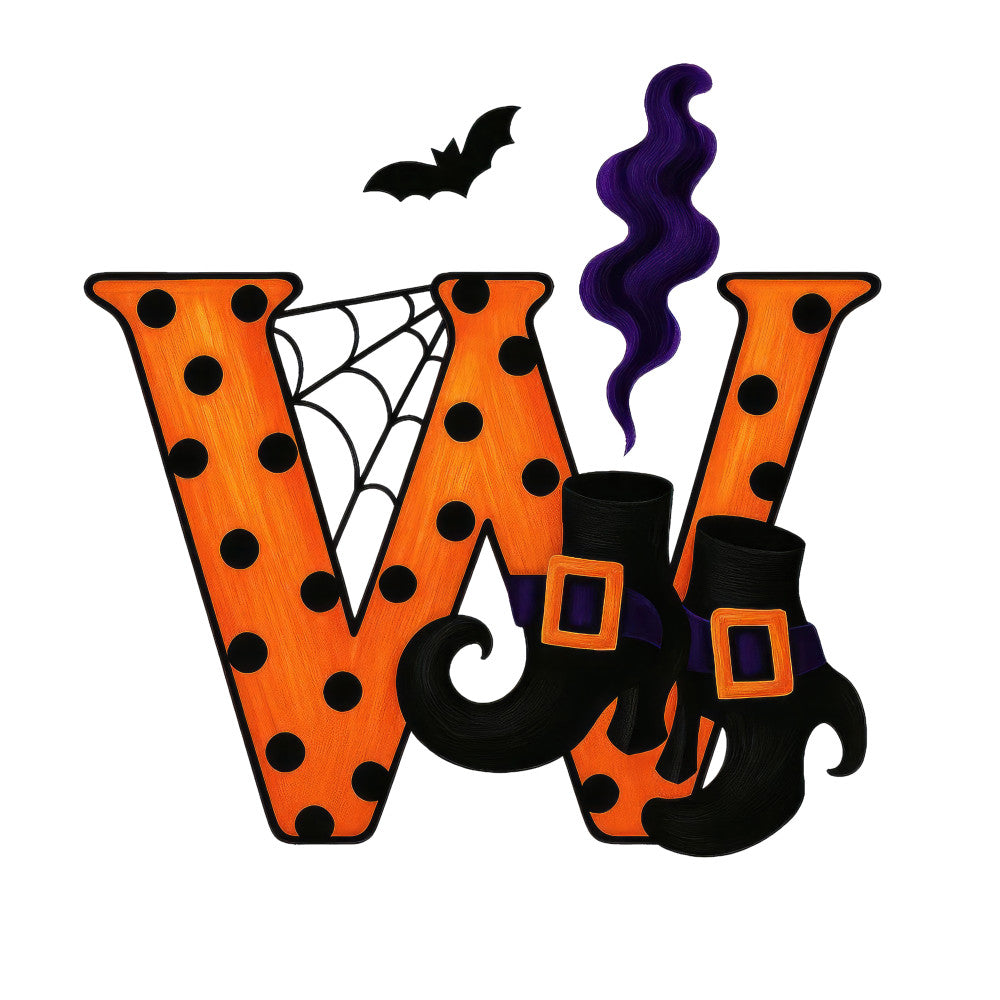 Halloween Alphabet Fabric Panel 31