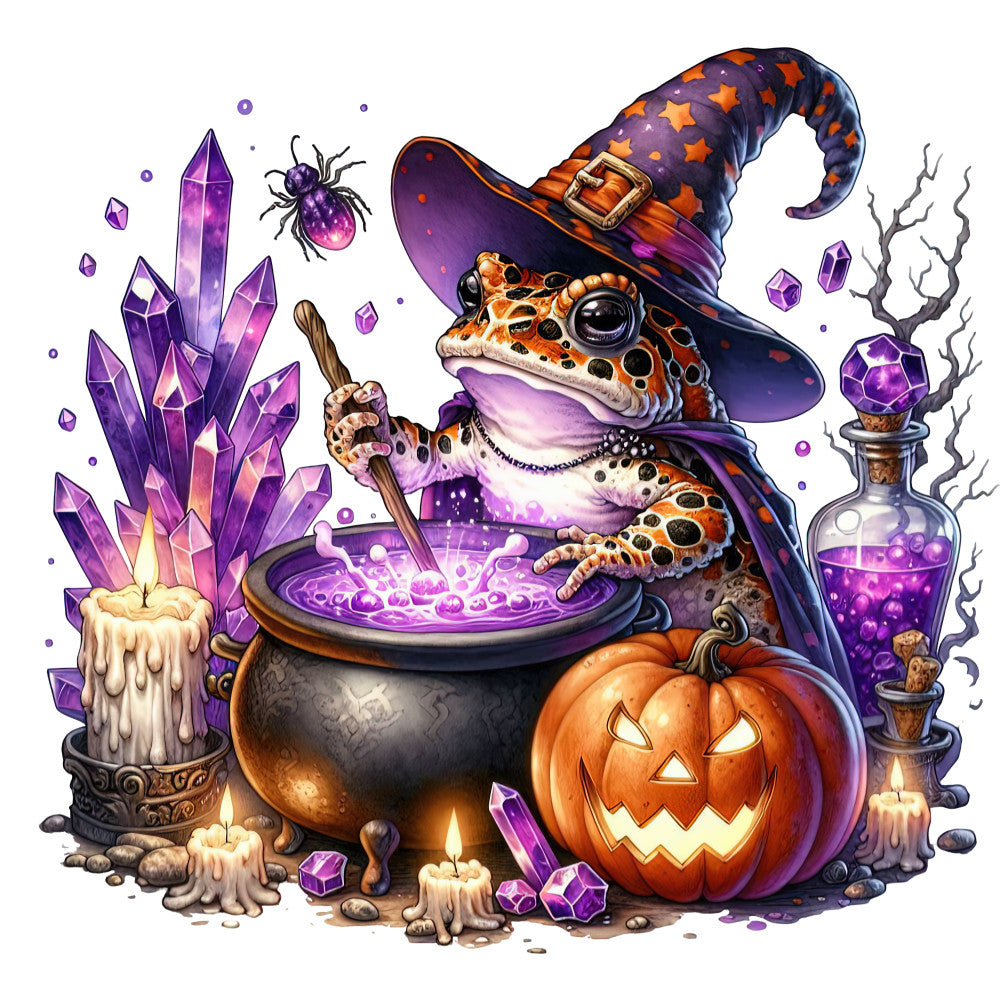 Halloween Wonder Animals Fabric Panel 65