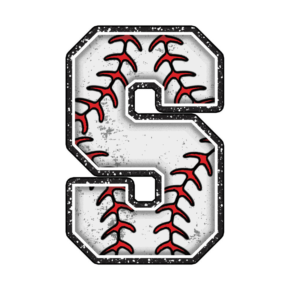 Baseball Alphabet Fabric Panel 28