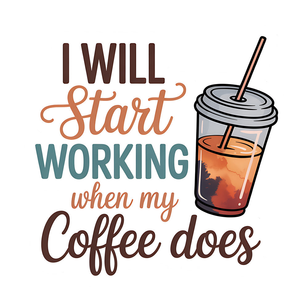 Coffee Quotes Fabric Panel 1