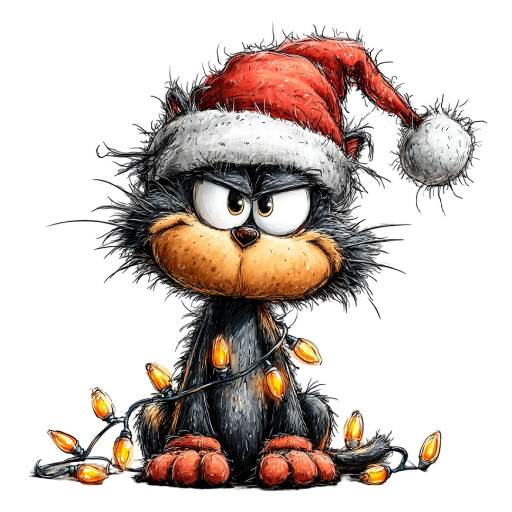 1st Whimsical Christmas Fabric Panel 51