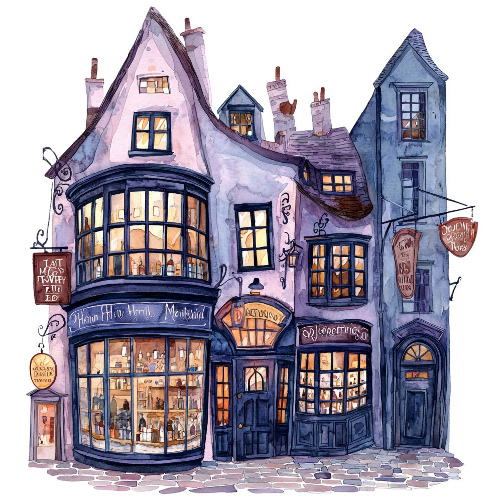 Wizard School Fabric Panel 25