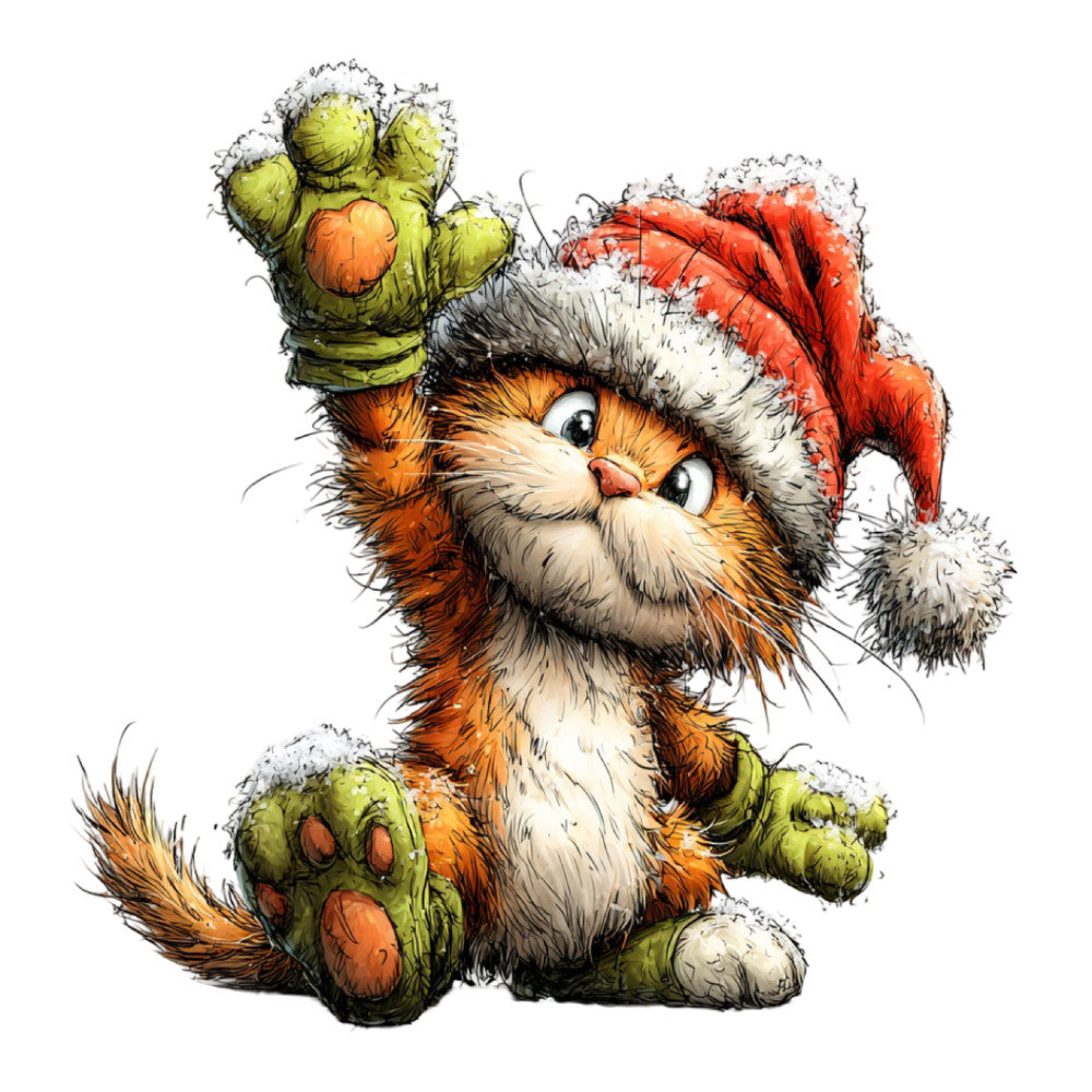 1st Whimsical Christmas Fabric Panel 48