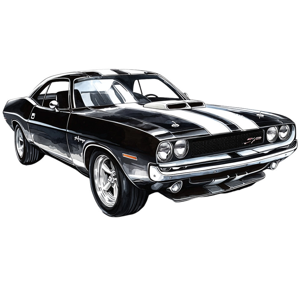 Muscle Cars Fabric Panel 5
