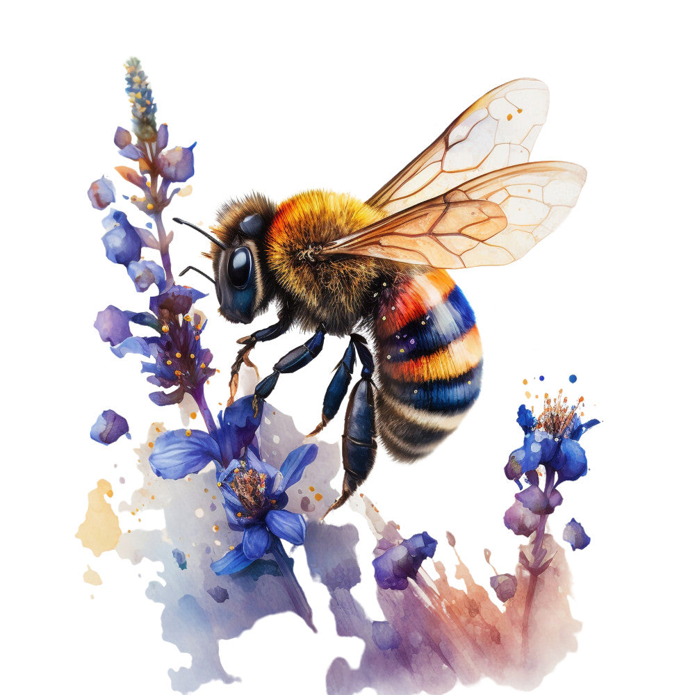 Honey Bees Fabric Panel 7