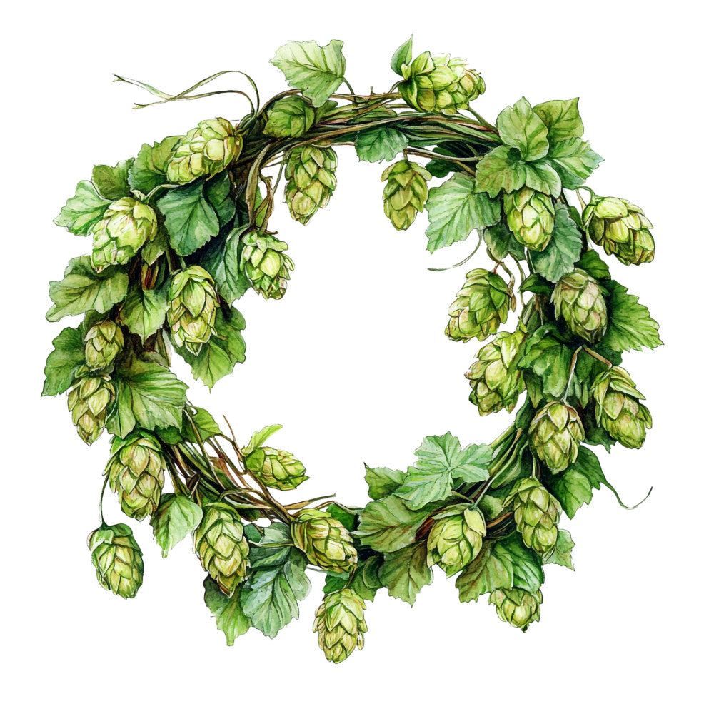 Watercolor Oktoberfest Fabric Panel 12