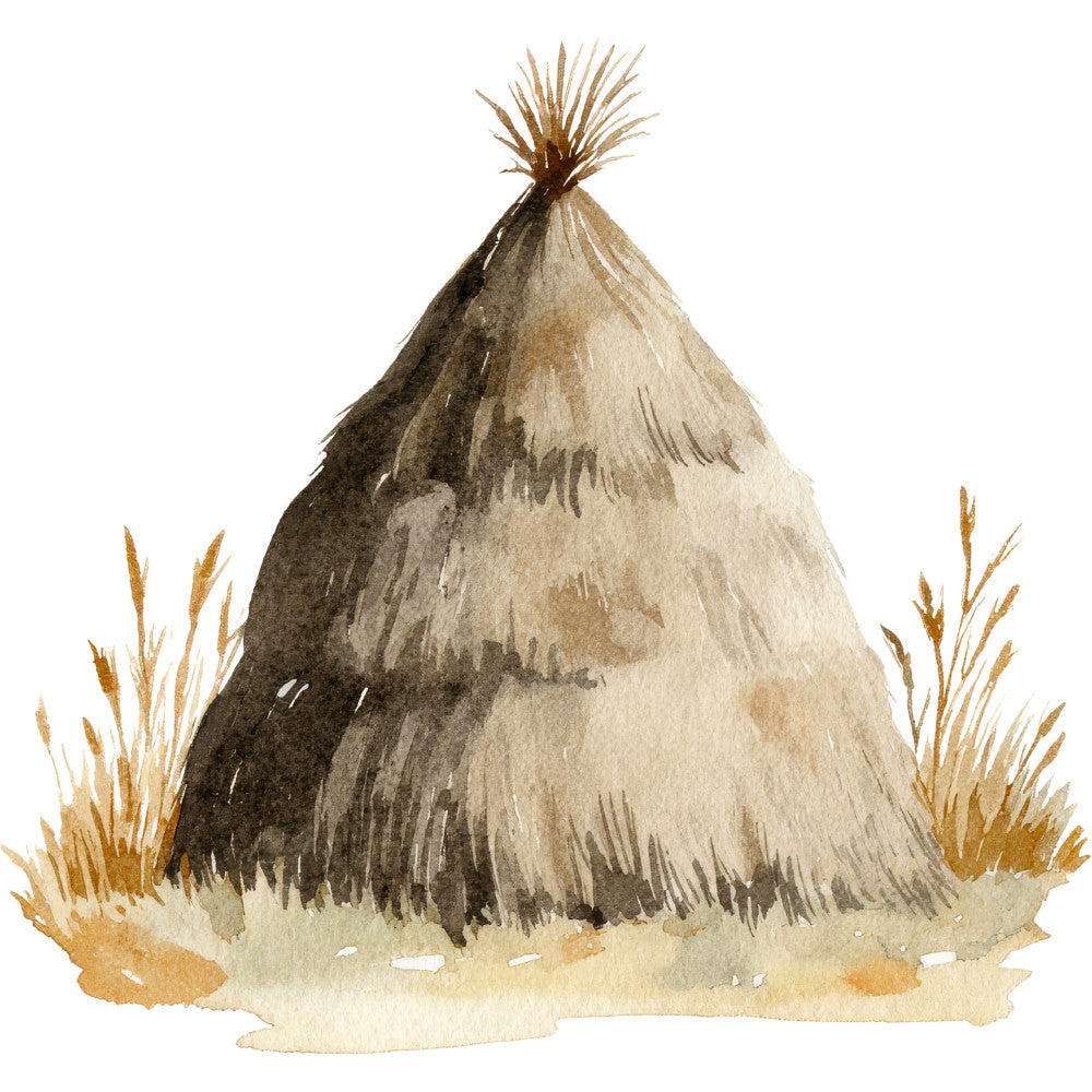 Rustic Barnyard Birds Fabric Panel 37