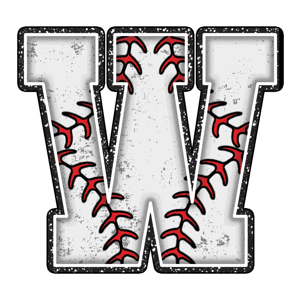 Baseball Alphabet Fabric Panel 32