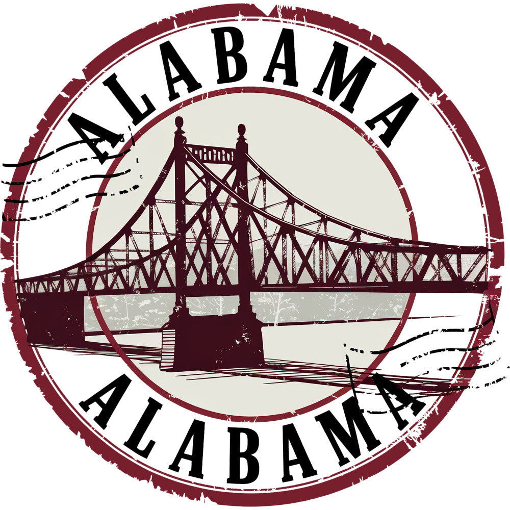 State Stamp Fabric Panel 9