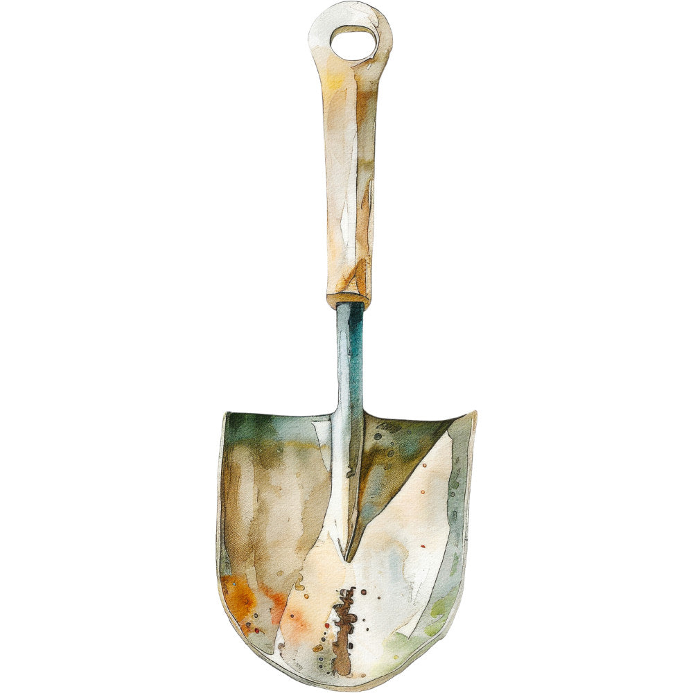 Watercolor Farm Fabric Panel 13