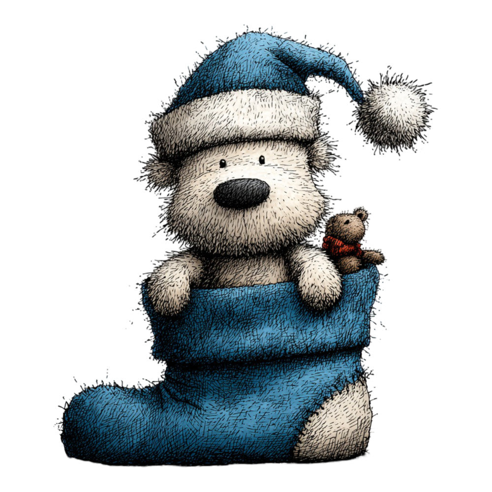 1st Whimsical Christmas Fabric Panel 64