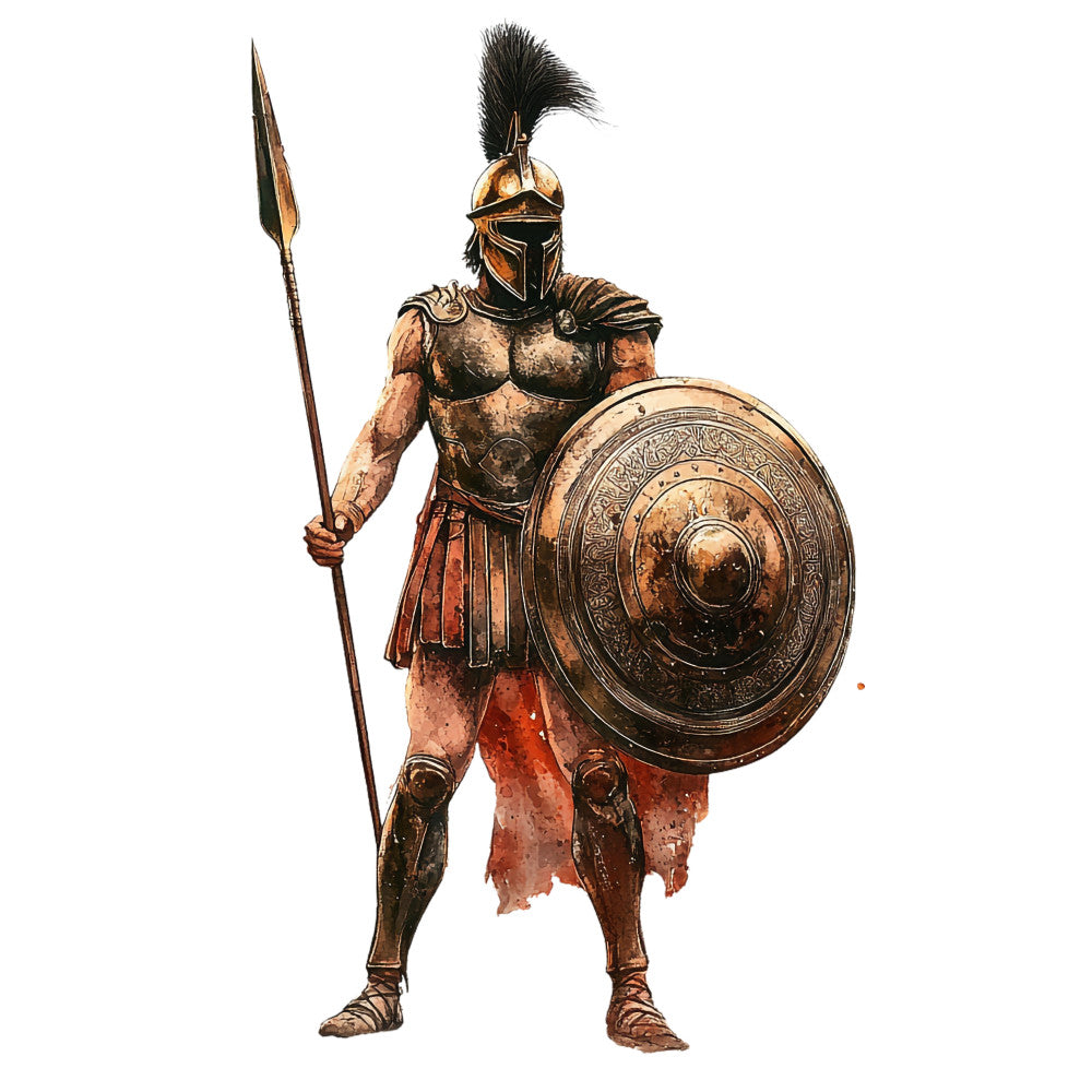 Ancient Greece Fabric Panel 17