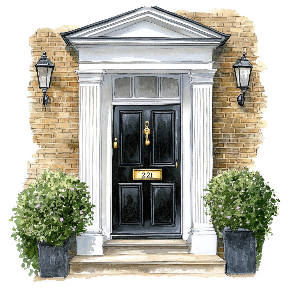 Sherlock Holmes Fabric Panel 18