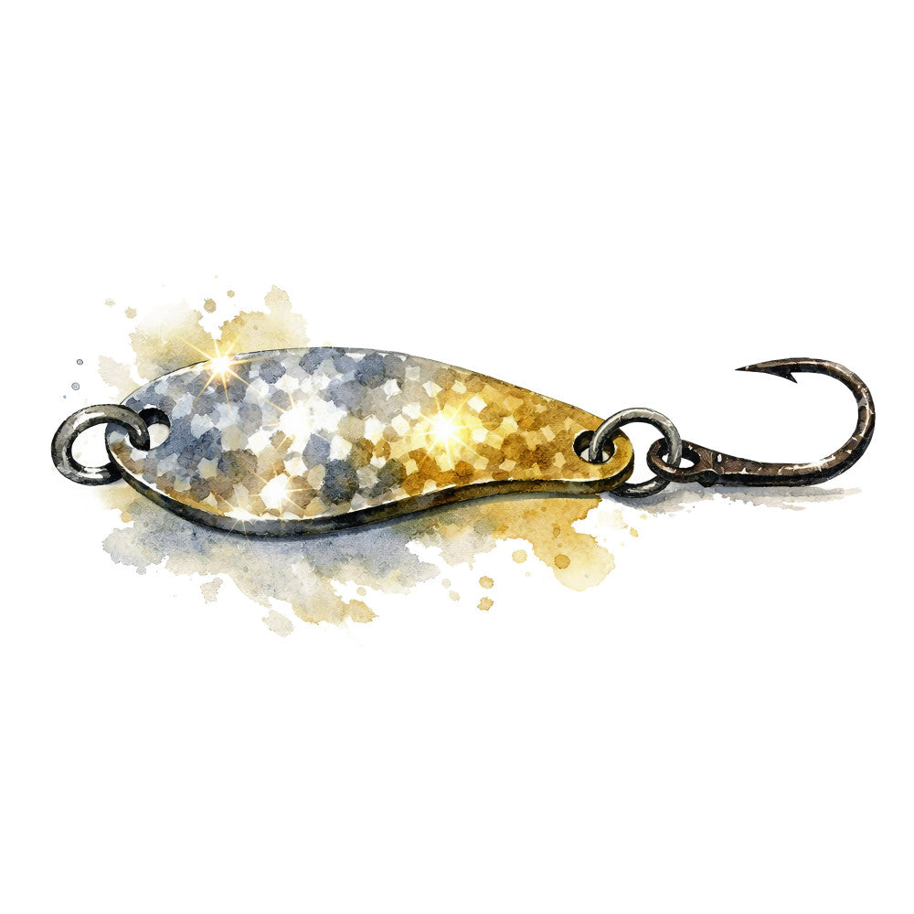 Vintage Fishing Fabric Panel 56 –