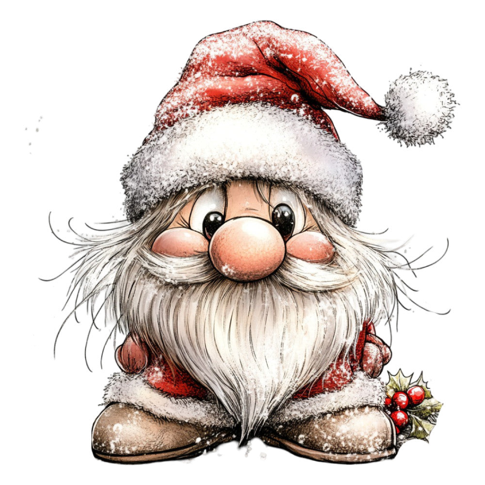 1st Whimsical Christmas Fabric Panel 108