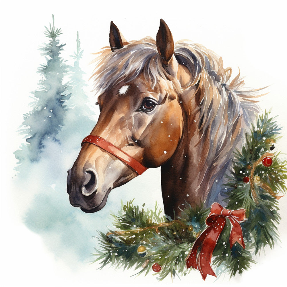 A Country Christmas Fabric Panel 58