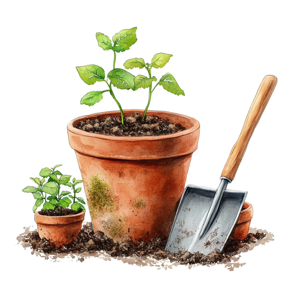 Vintage Garden Fabric Panel 13