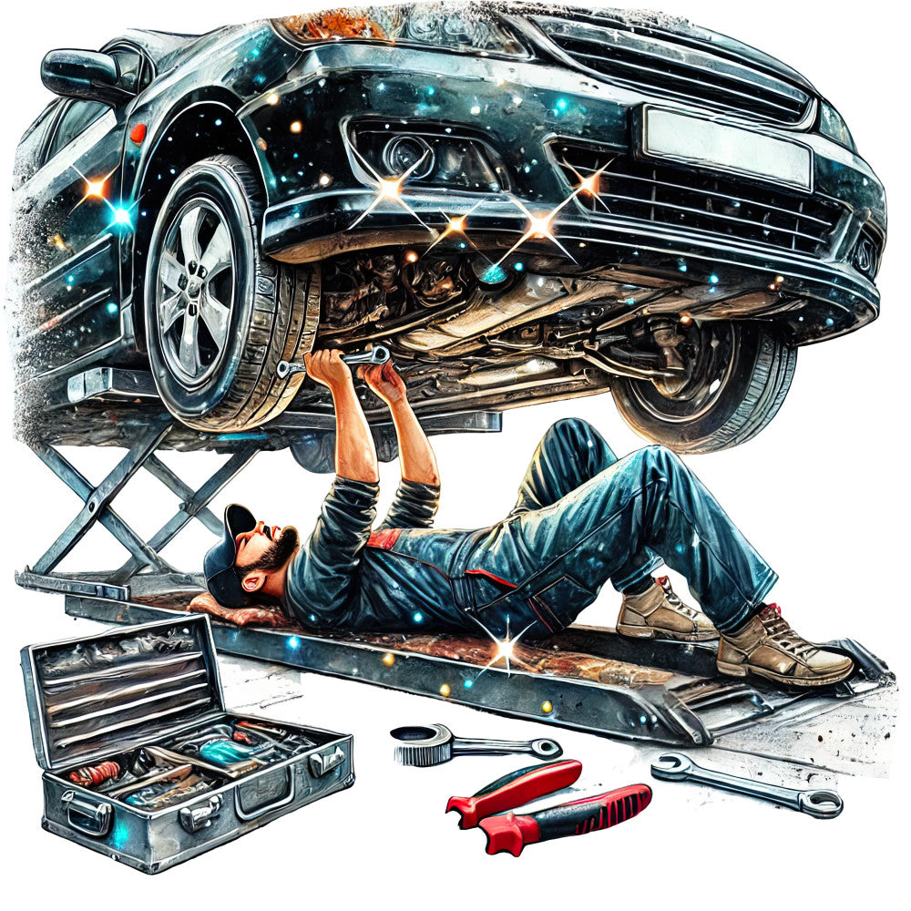 Mechanics Fabric Panel 7