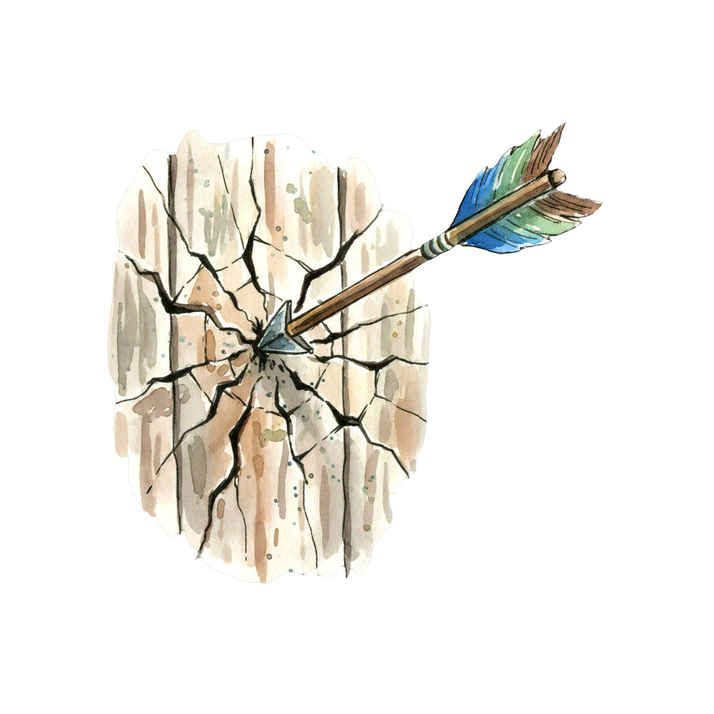 arrow, blue feathers, bohemian, brown branches, crackle effect, distressed, earthy tones, feathered arrow, folk art, forest green, hand-drawn, indie art, natural, neutral, rustic, sage green, southwestern, statement quilt, taupe, textured, tribal, watercolor, woodland, worn look