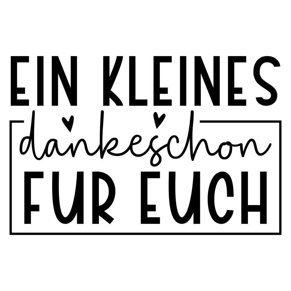 German Sayings Fabric Panel 14