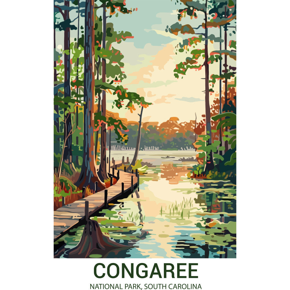 National Parks Posters Fabric Panel 6