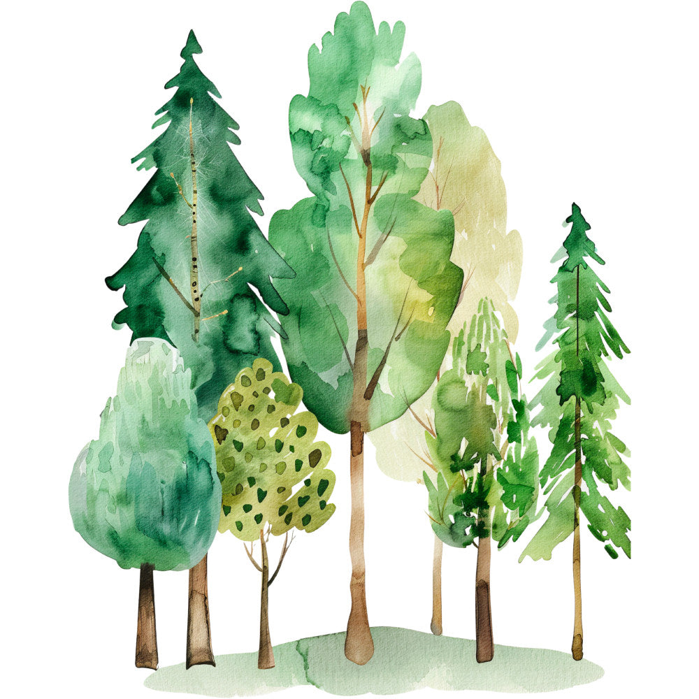 Woodland Animals World Fabric Panel 16