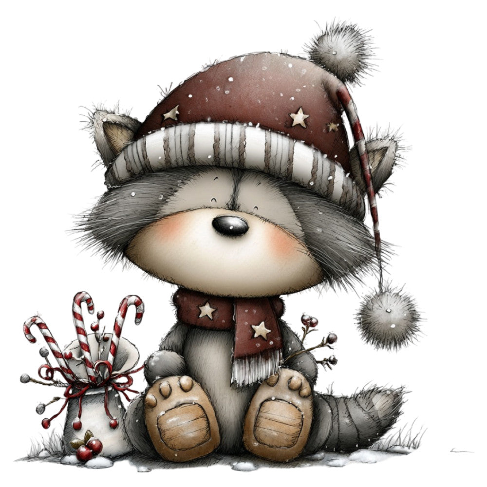 1st Whimsical Christmas Fabric Panel 76