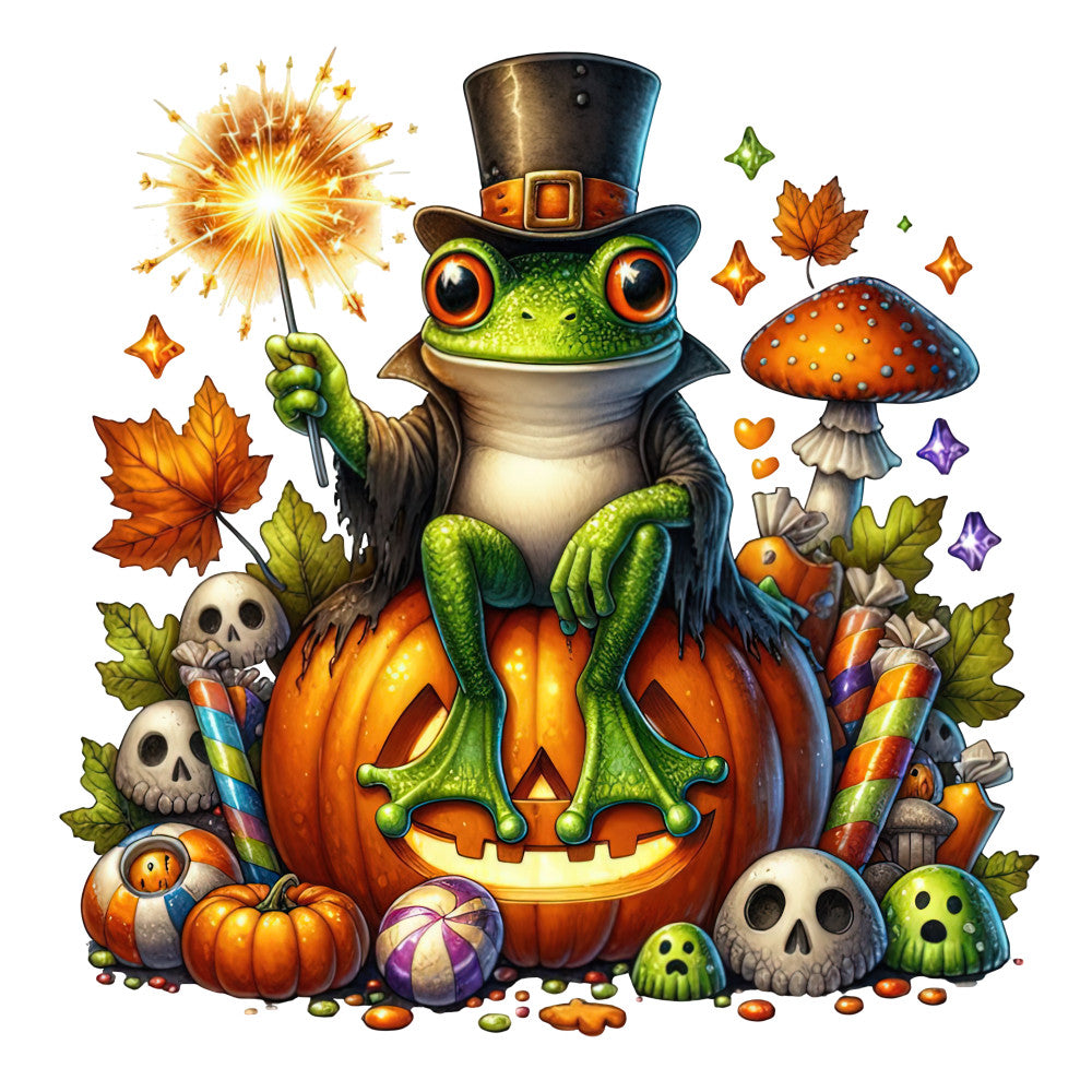 Halloween Wonder Animals Fabric Panel 112