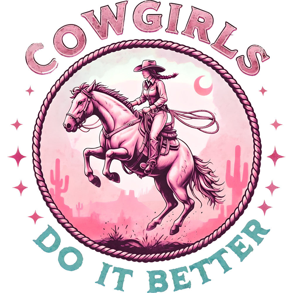 Coquette Cowgirl Fabric Panel 2