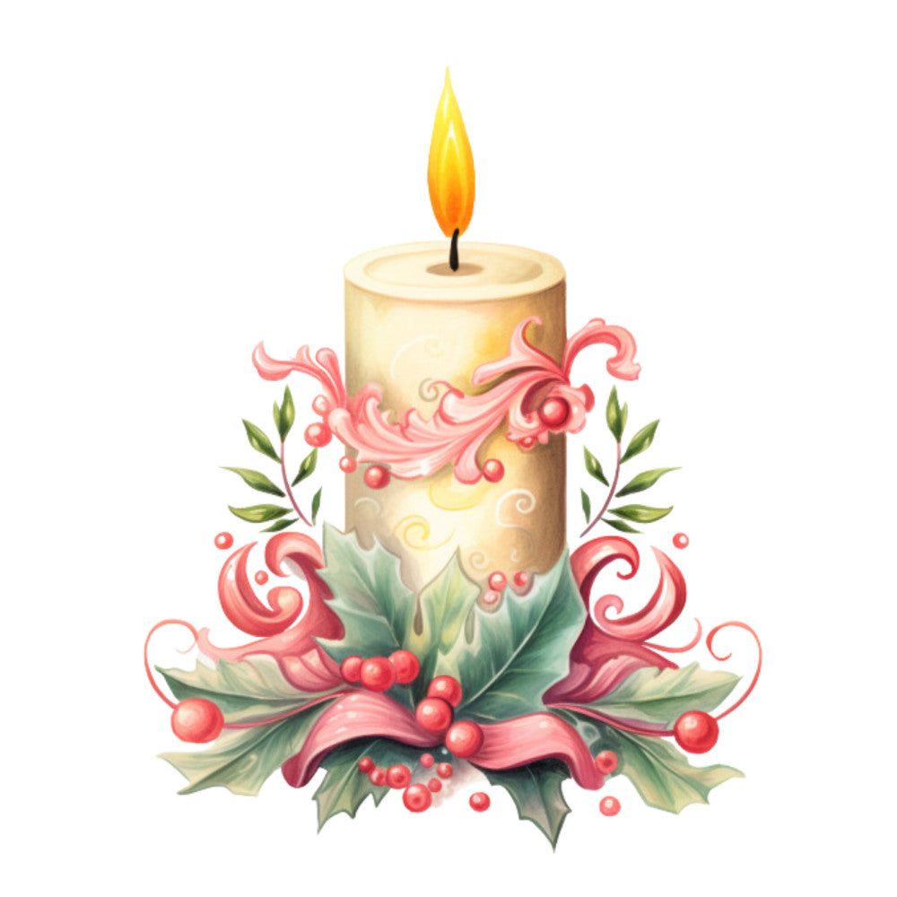 A Retro Christmas Fabric Panel 31