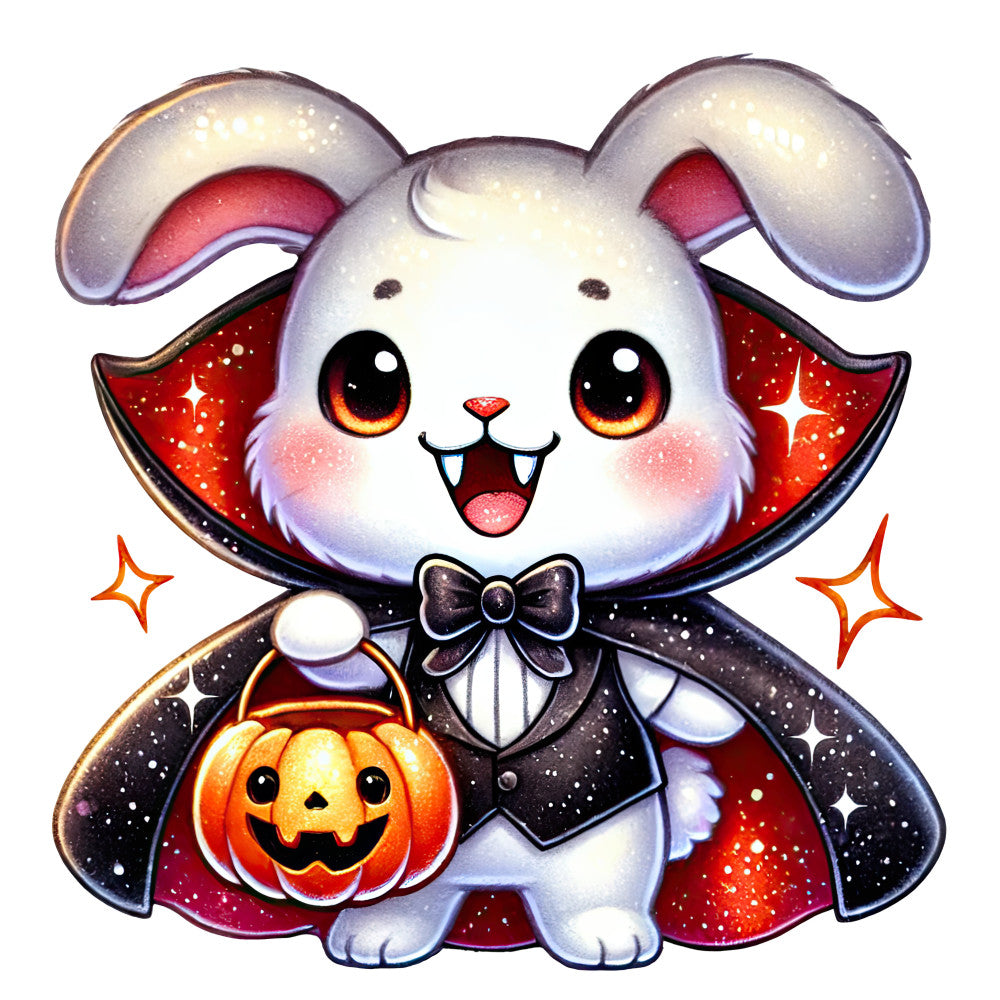 Halloween Wonder Animals Fabric Panel 9