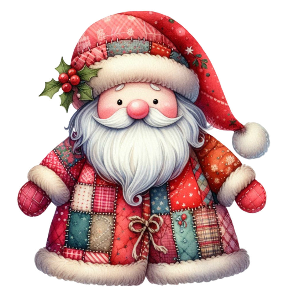 Patchwork Christmas Fabric Panel 24