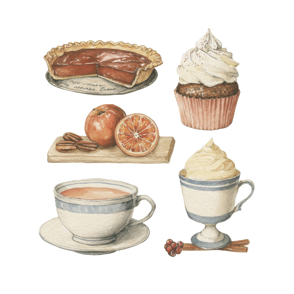 Cozy Autumn Cats Fabric Panel 39