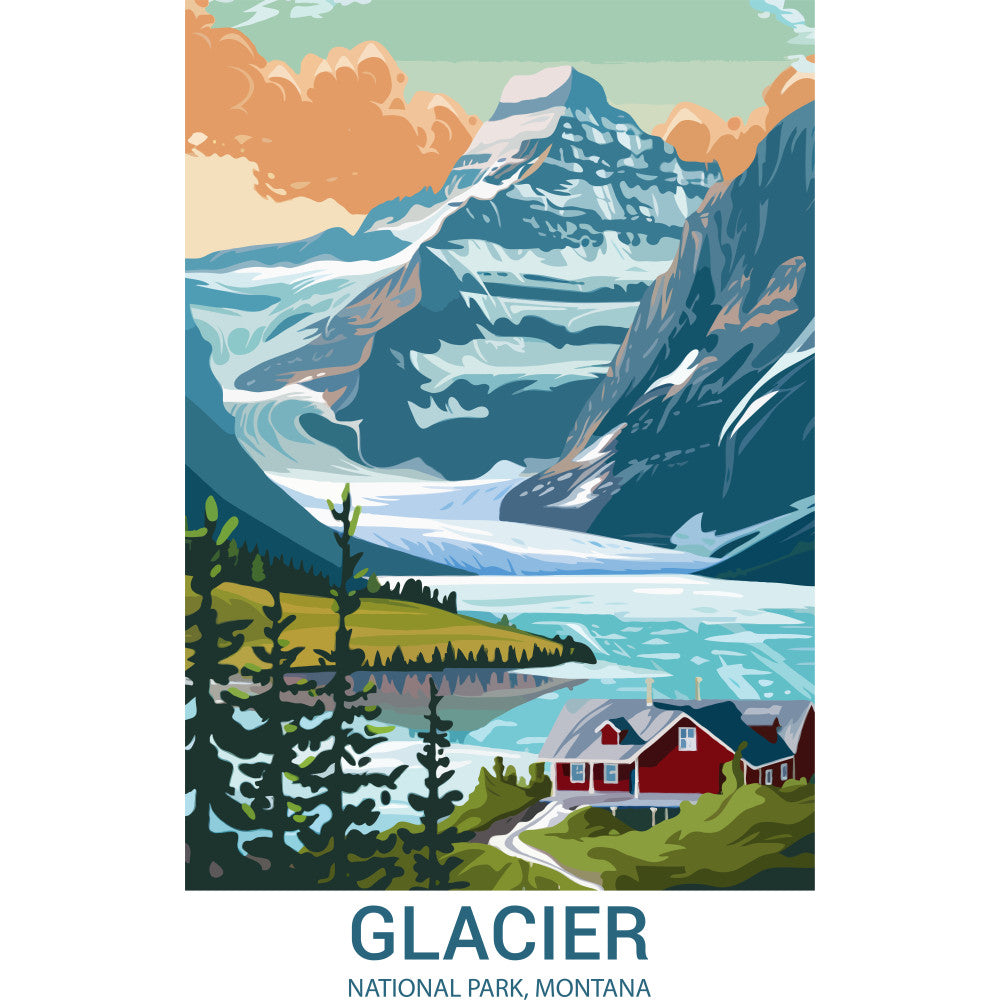 National Parks Posters Fabric Panel 22