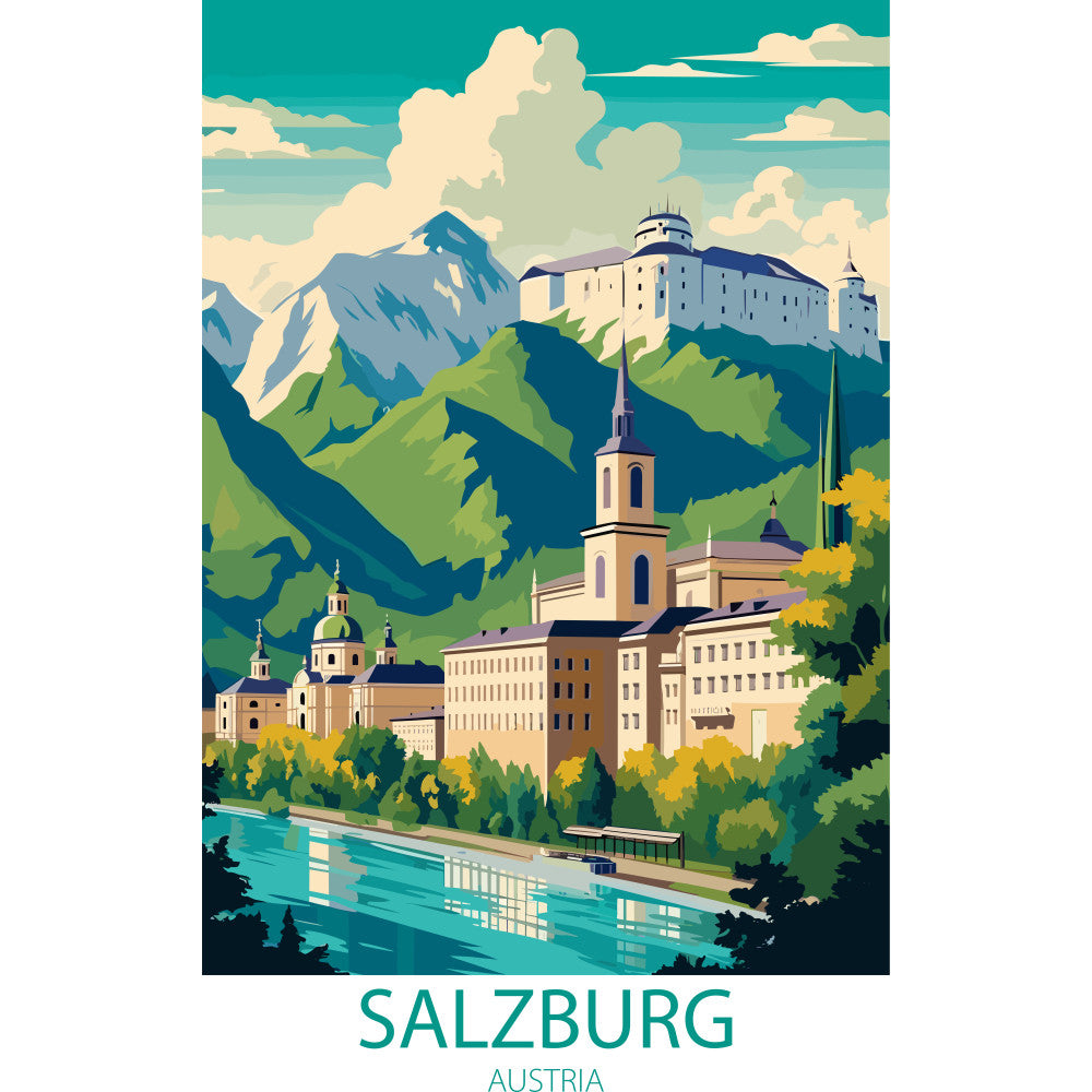 Travel Poster Fabric Panel 6