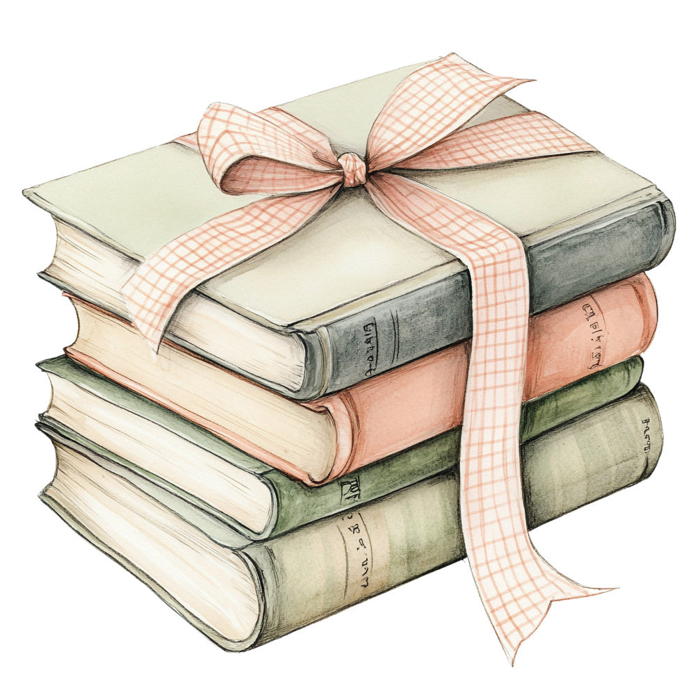 Shabby Chic Books Fabric Panel 18